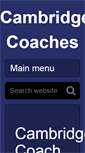 Mobile Screenshot of cambridgecoaches.com